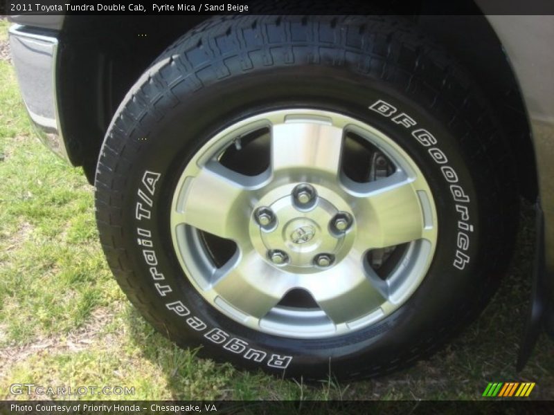Pyrite Mica / Sand Beige 2011 Toyota Tundra Double Cab