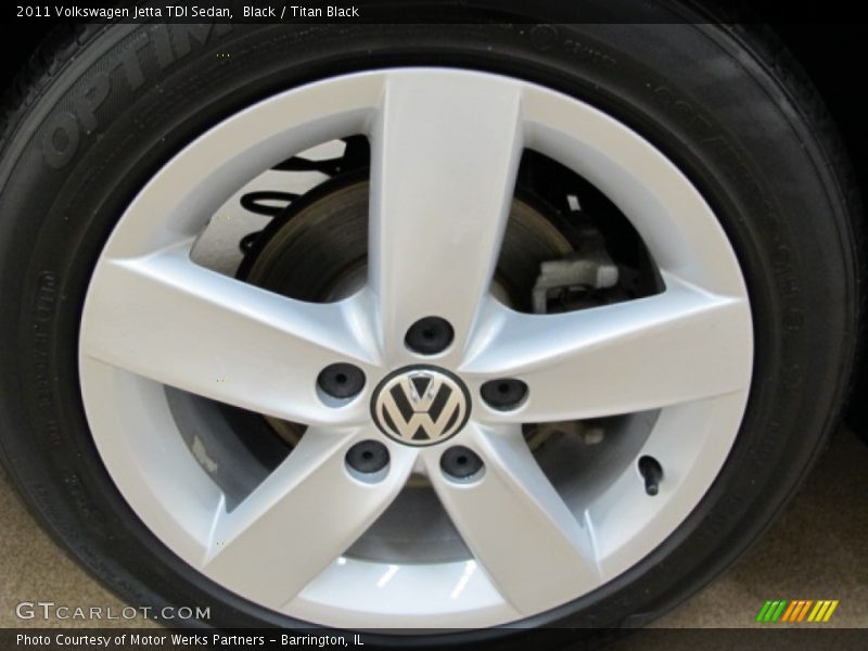 Black / Titan Black 2011 Volkswagen Jetta TDI Sedan