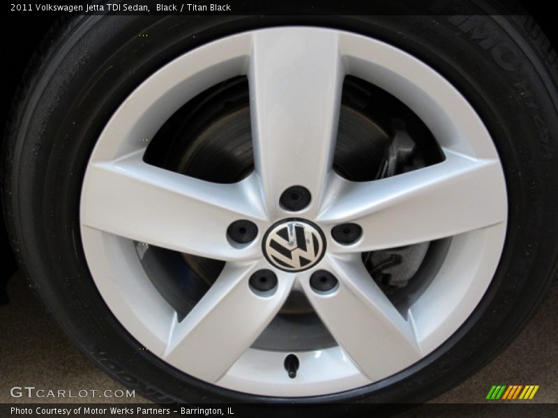 Black / Titan Black 2011 Volkswagen Jetta TDI Sedan