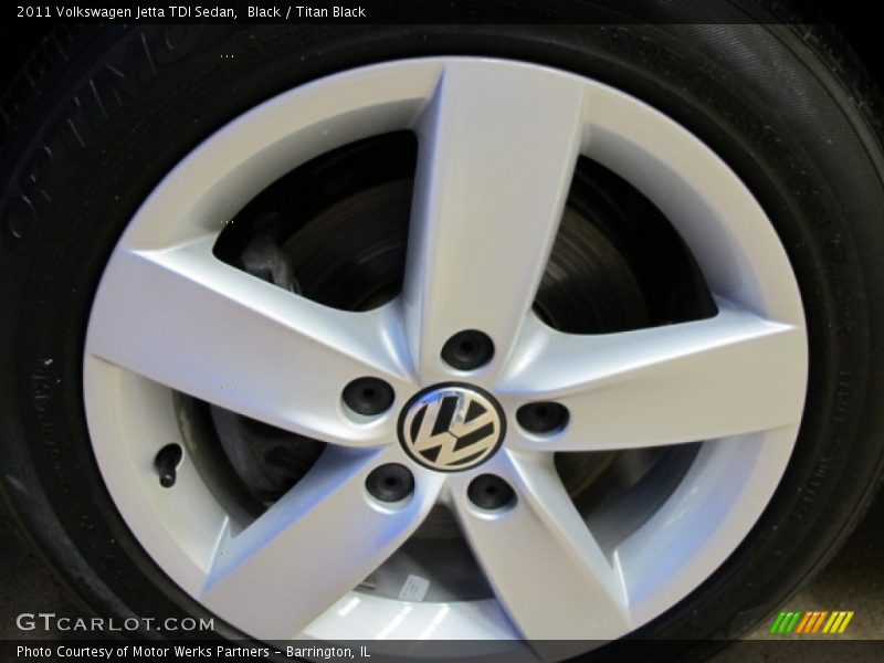 Black / Titan Black 2011 Volkswagen Jetta TDI Sedan