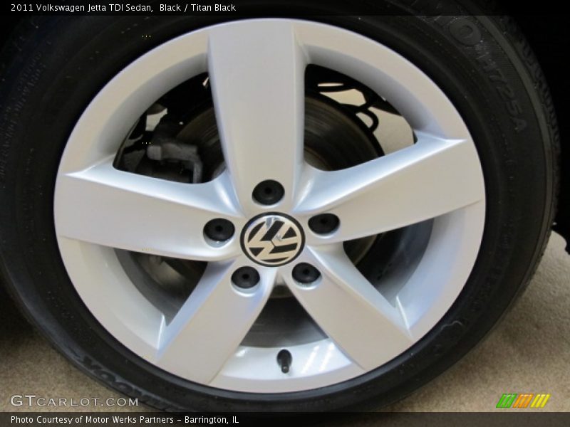 Black / Titan Black 2011 Volkswagen Jetta TDI Sedan