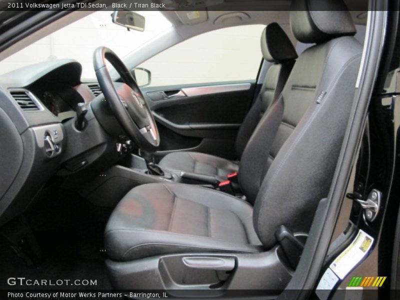 Black / Titan Black 2011 Volkswagen Jetta TDI Sedan