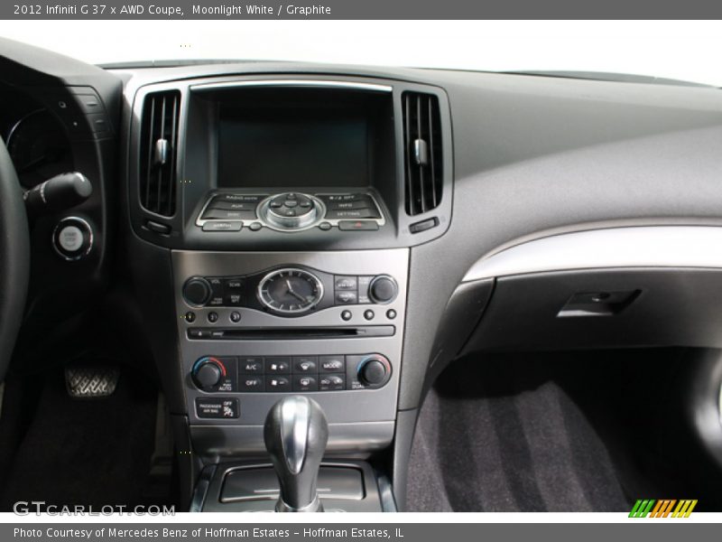 Moonlight White / Graphite 2012 Infiniti G 37 x AWD Coupe