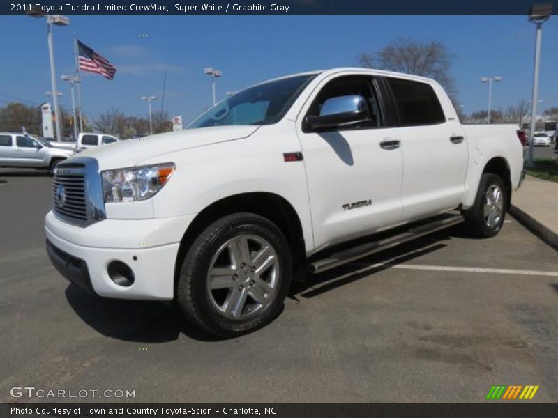 Front 3/4 View of 2011 Tundra Limited CrewMax