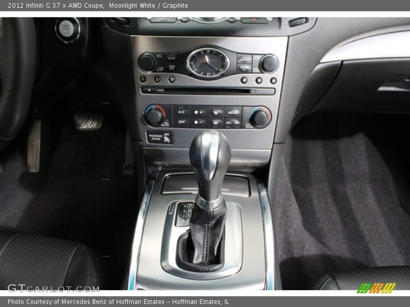  2012 G 37 x AWD Coupe 7 Speed Automatic Shifter