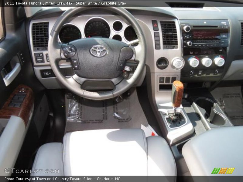 Dashboard of 2011 Tundra Limited CrewMax