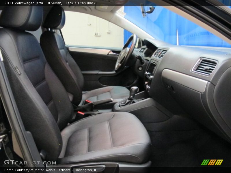 Black / Titan Black 2011 Volkswagen Jetta TDI Sedan