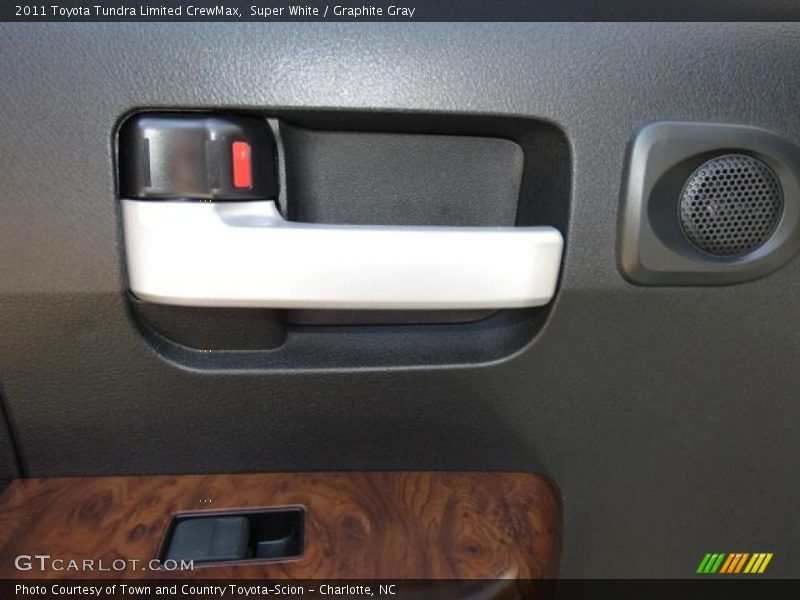 Super White / Graphite Gray 2011 Toyota Tundra Limited CrewMax