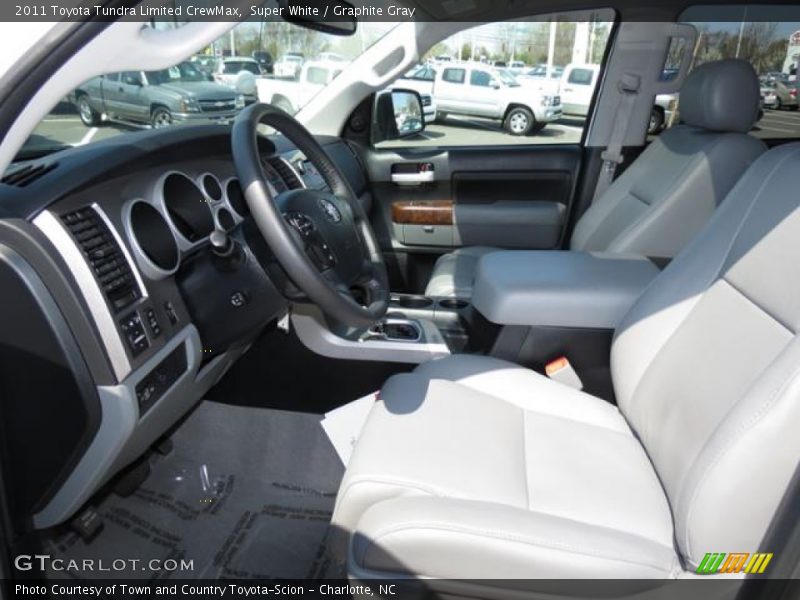  2011 Tundra Limited CrewMax Graphite Gray Interior