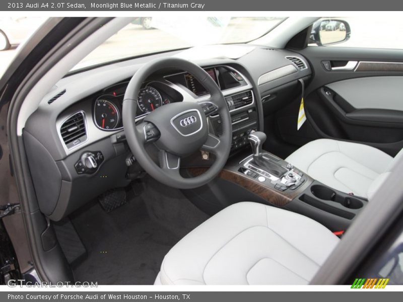 Titanium Gray Interior - 2013 A4 2.0T Sedan 