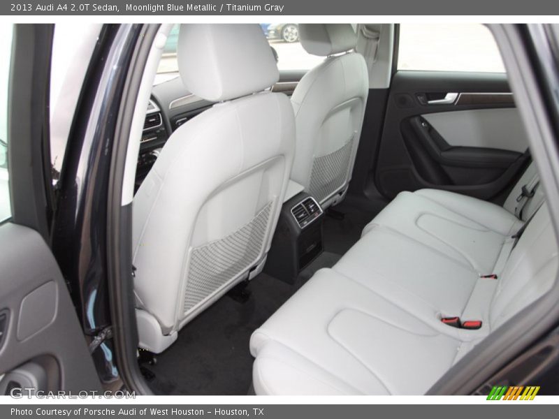 Rear Seat of 2013 A4 2.0T Sedan