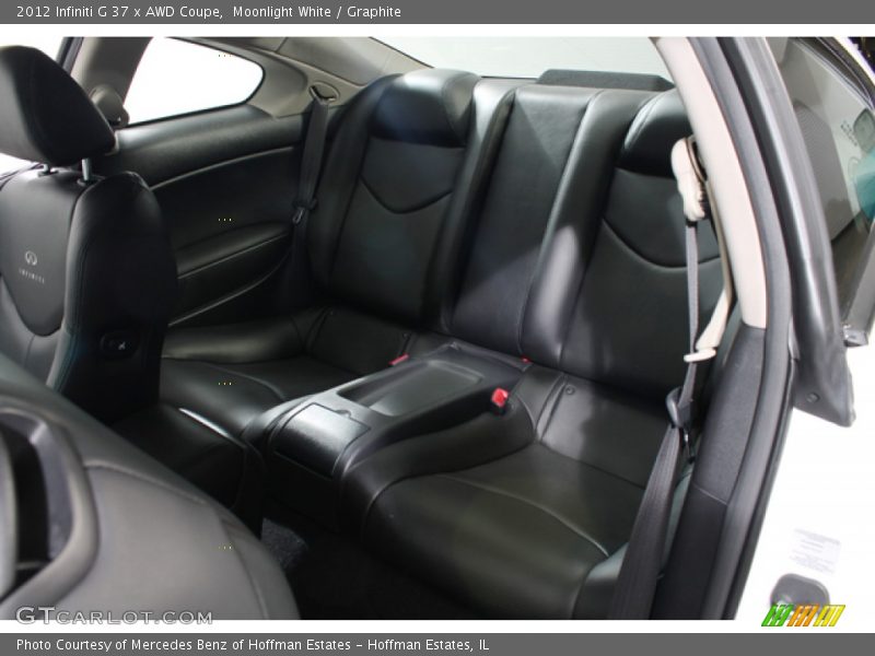Rear Seat of 2012 G 37 x AWD Coupe