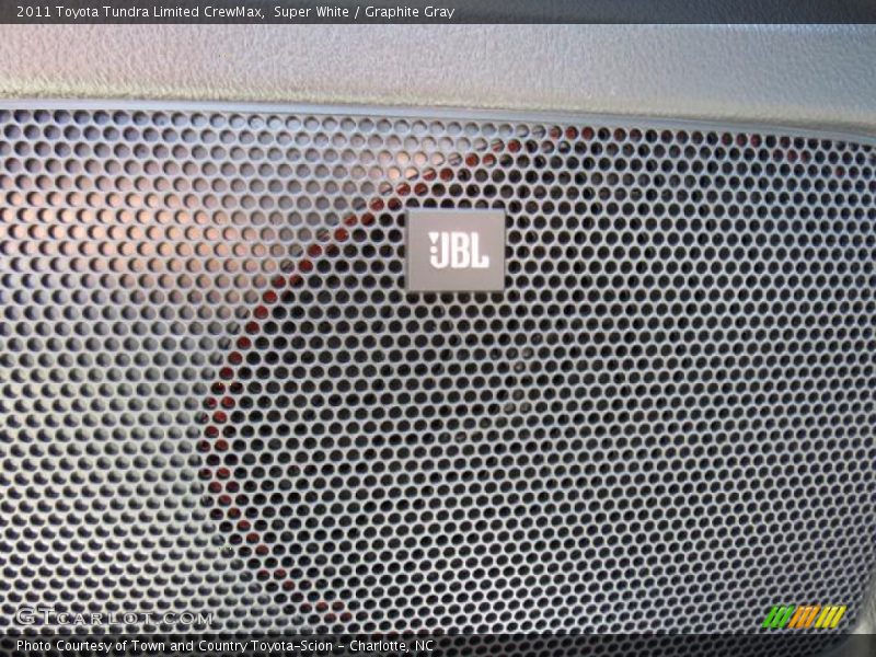 Super White / Graphite Gray 2011 Toyota Tundra Limited CrewMax