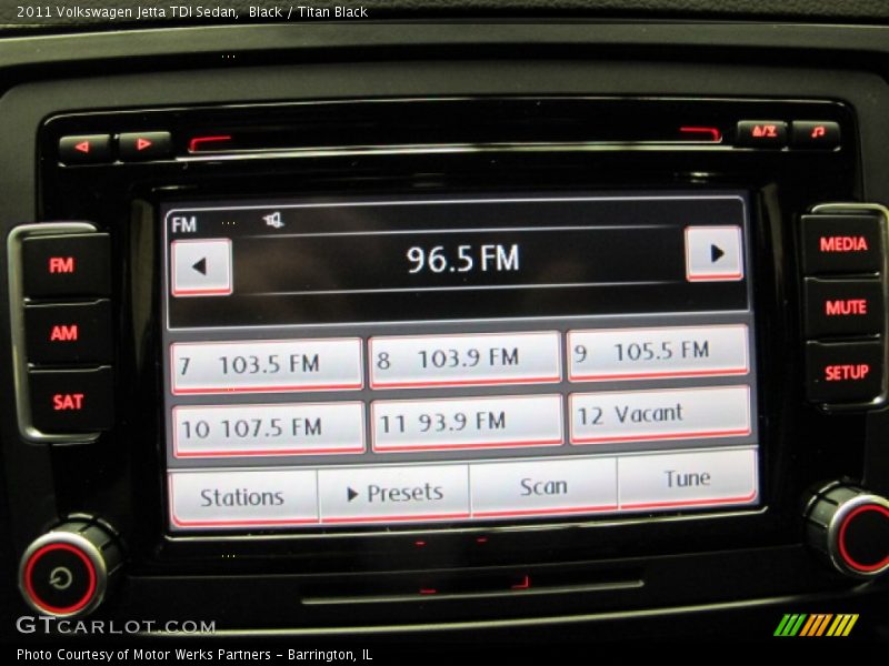 Black / Titan Black 2011 Volkswagen Jetta TDI Sedan