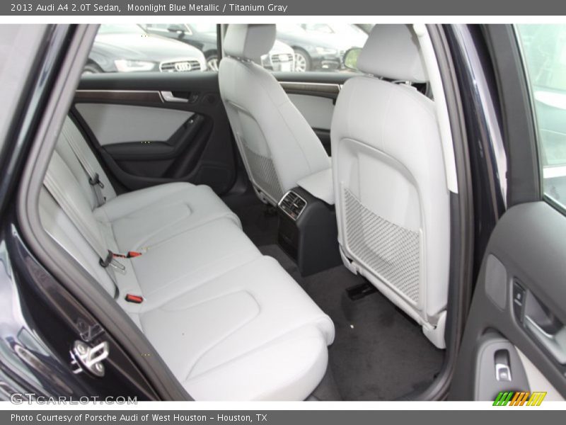 Rear Seat of 2013 A4 2.0T Sedan