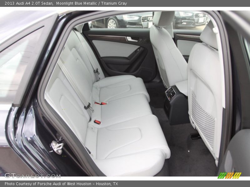 Moonlight Blue Metallic / Titanium Gray 2013 Audi A4 2.0T Sedan