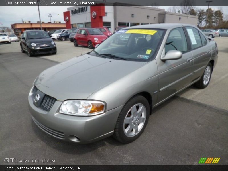 Radium Metallic / Charcoal 2006 Nissan Sentra 1.8 S