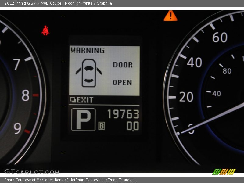 Moonlight White / Graphite 2012 Infiniti G 37 x AWD Coupe