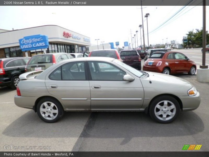 Radium Metallic / Charcoal 2006 Nissan Sentra 1.8 S