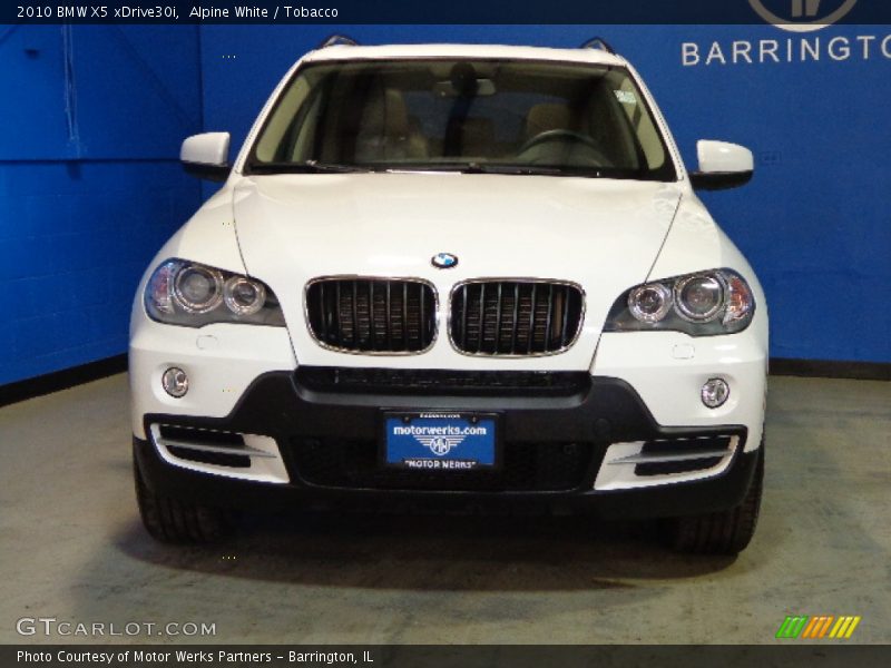 Alpine White / Tobacco 2010 BMW X5 xDrive30i