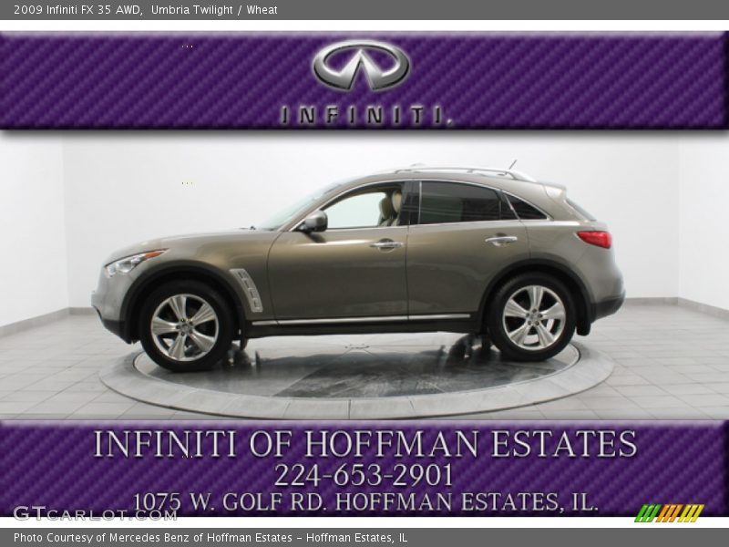 Umbria Twilight / Wheat 2009 Infiniti FX 35 AWD
