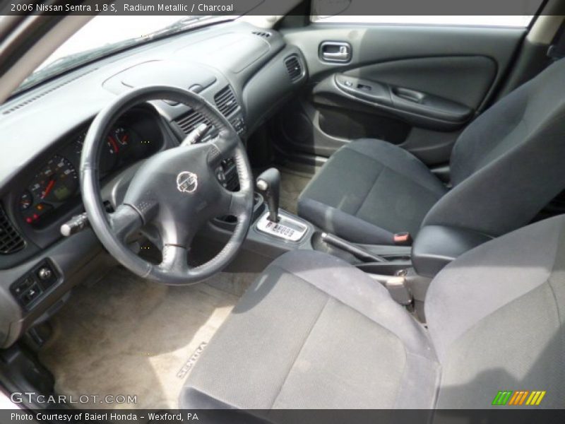 Radium Metallic / Charcoal 2006 Nissan Sentra 1.8 S