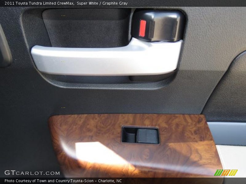 Super White / Graphite Gray 2011 Toyota Tundra Limited CrewMax