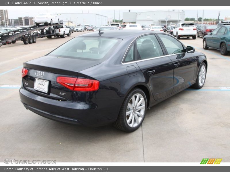 Moonlight Blue Metallic / Black 2013 Audi A4 2.0T Sedan