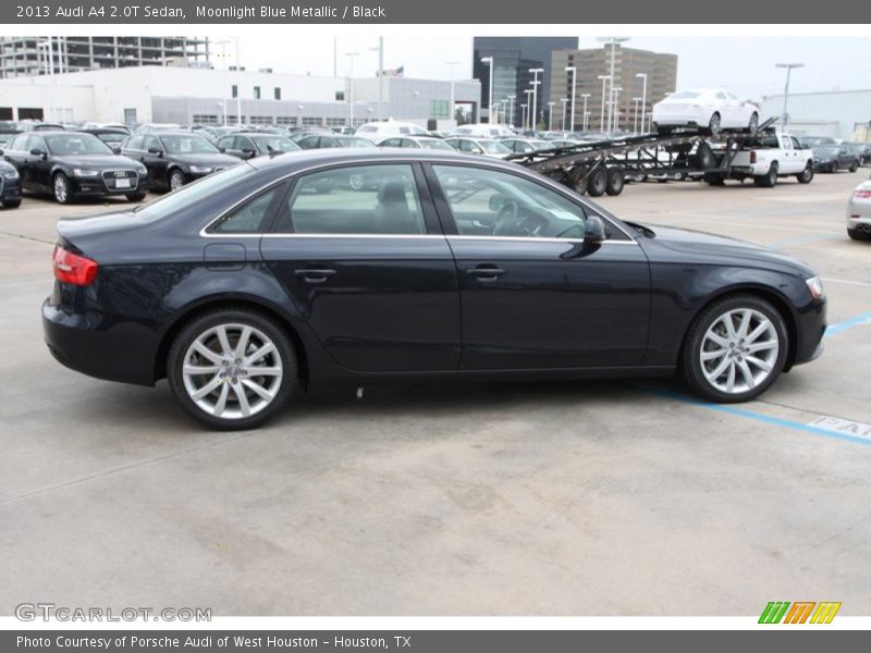 Moonlight Blue Metallic / Black 2013 Audi A4 2.0T Sedan