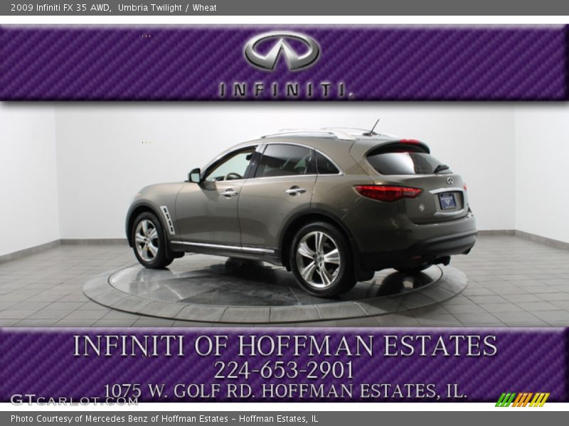 Umbria Twilight / Wheat 2009 Infiniti FX 35 AWD
