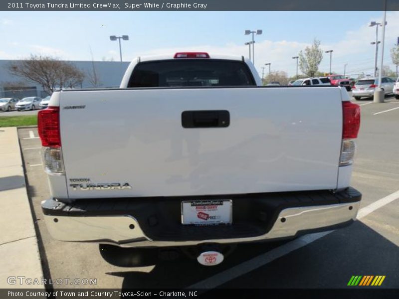 Super White / Graphite Gray 2011 Toyota Tundra Limited CrewMax