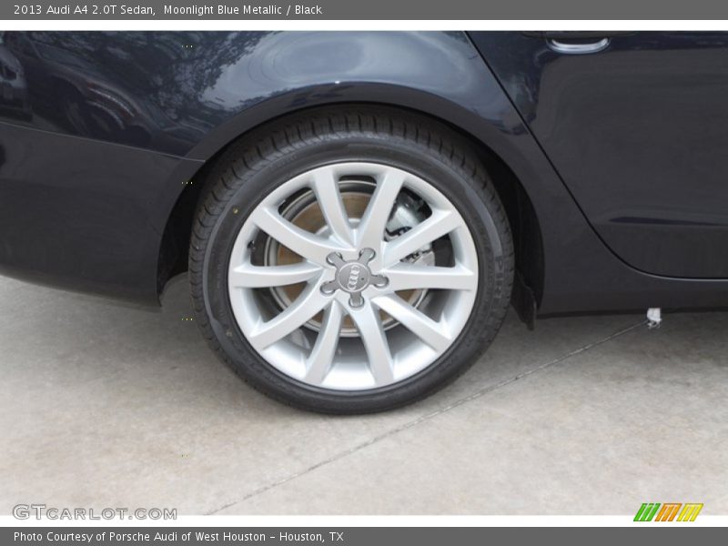 Moonlight Blue Metallic / Black 2013 Audi A4 2.0T Sedan