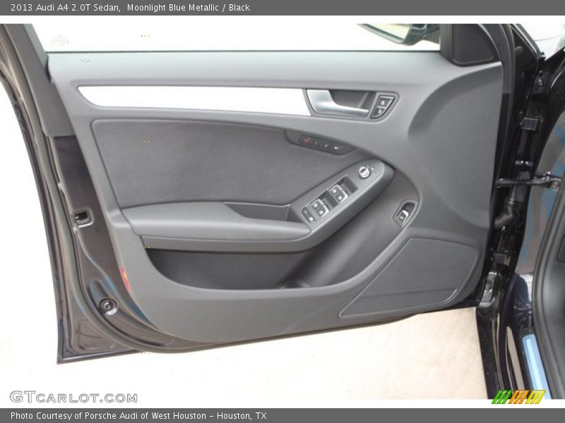 Moonlight Blue Metallic / Black 2013 Audi A4 2.0T Sedan