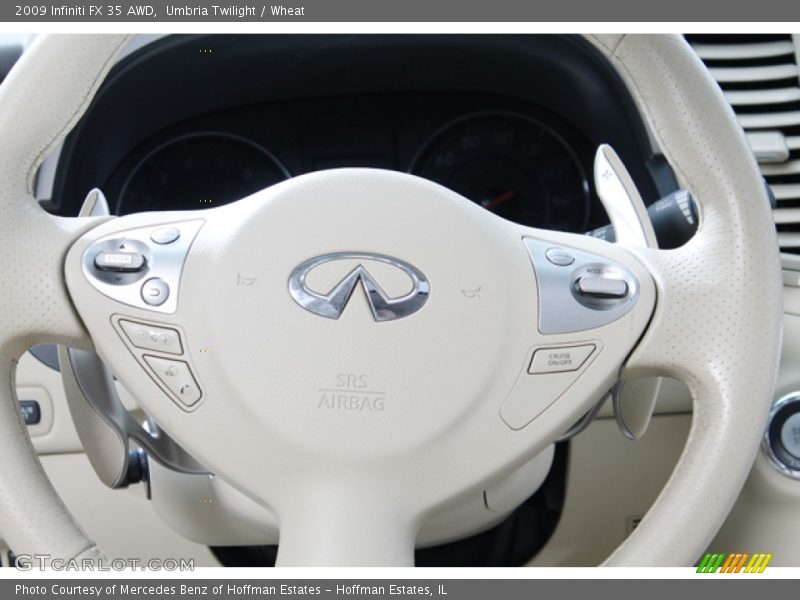 Controls of 2009 FX 35 AWD