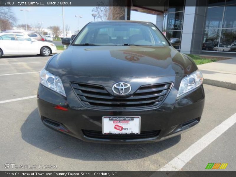 Black / Bisque 2008 Toyota Camry LE