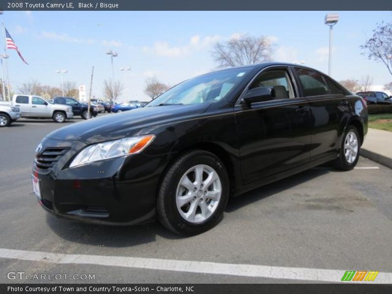 Black / Bisque 2008 Toyota Camry LE