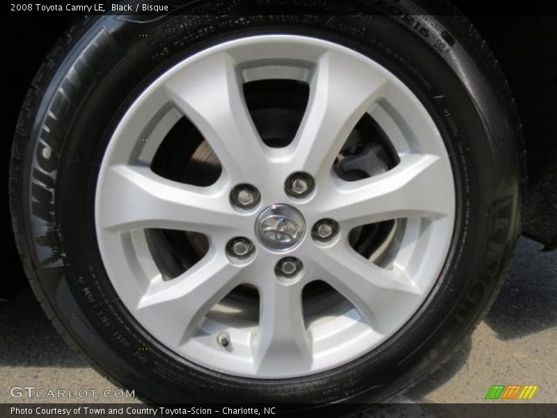 Black / Bisque 2008 Toyota Camry LE