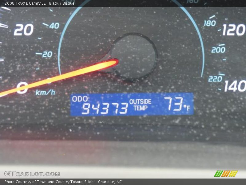 Black / Bisque 2008 Toyota Camry LE