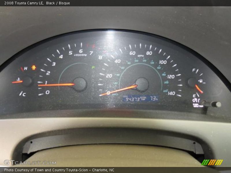 Black / Bisque 2008 Toyota Camry LE