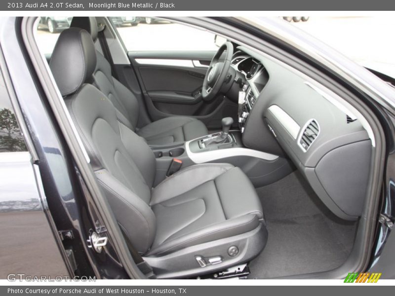 Moonlight Blue Metallic / Black 2013 Audi A4 2.0T Sedan