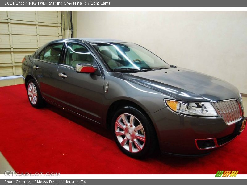 Sterling Grey Metallic / Light Camel 2011 Lincoln MKZ FWD