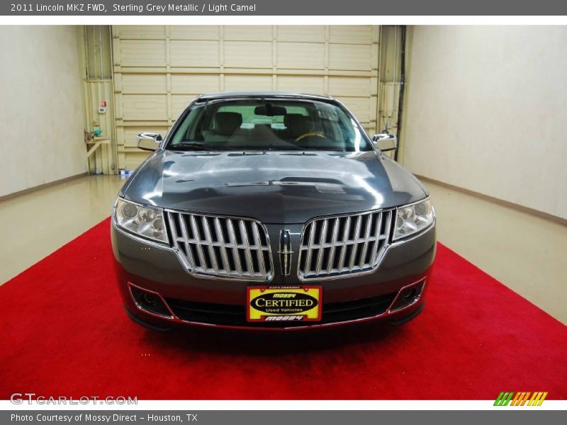 Sterling Grey Metallic / Light Camel 2011 Lincoln MKZ FWD
