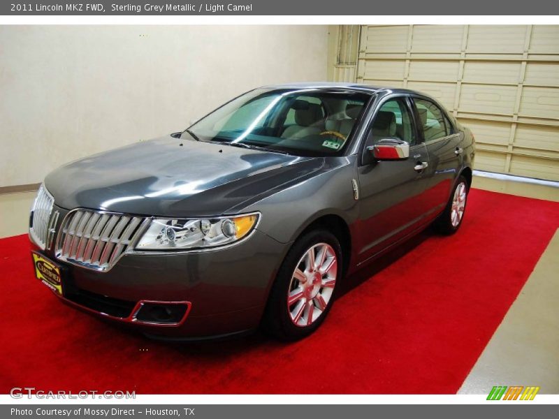 Sterling Grey Metallic / Light Camel 2011 Lincoln MKZ FWD