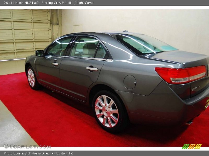 Sterling Grey Metallic / Light Camel 2011 Lincoln MKZ FWD