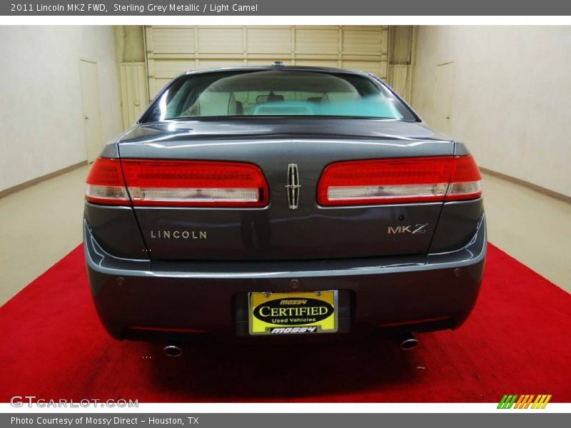 Sterling Grey Metallic / Light Camel 2011 Lincoln MKZ FWD