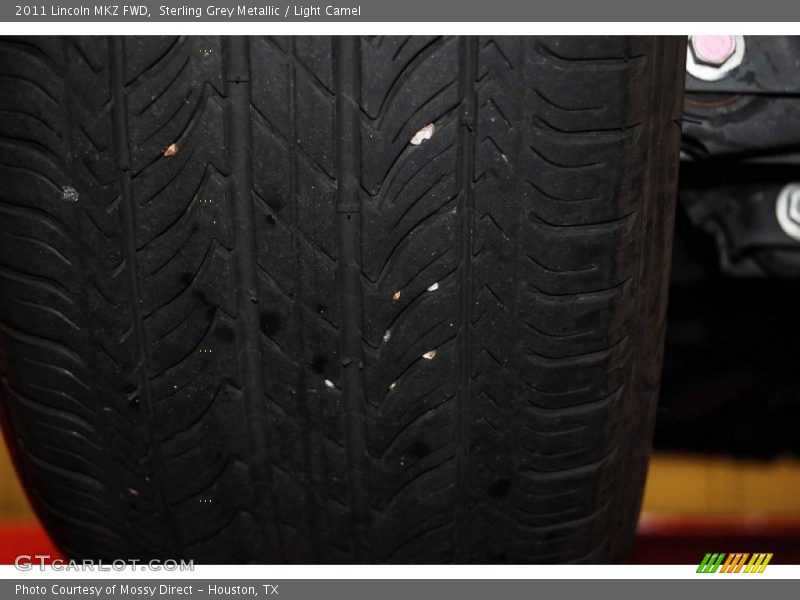 Sterling Grey Metallic / Light Camel 2011 Lincoln MKZ FWD