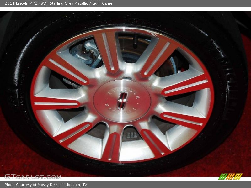 Sterling Grey Metallic / Light Camel 2011 Lincoln MKZ FWD