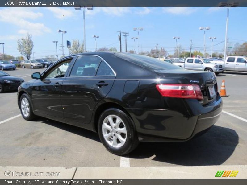 Black / Bisque 2008 Toyota Camry LE