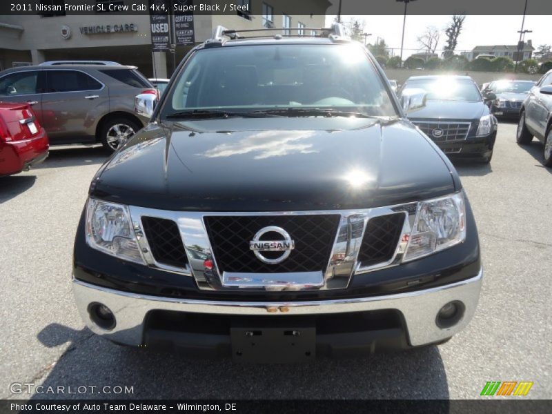 Super Black / Steel 2011 Nissan Frontier SL Crew Cab 4x4