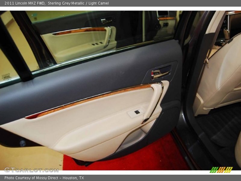 Sterling Grey Metallic / Light Camel 2011 Lincoln MKZ FWD